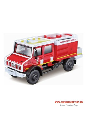 Camion Renault Premium FPT Pompiers Burago 1/50°